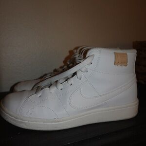 Nike White High-Top Sneakers